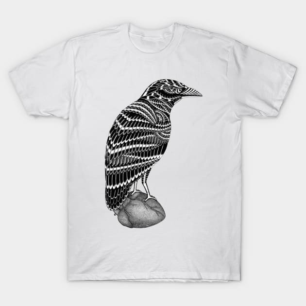 Crow T-Shirt by By_StineLee